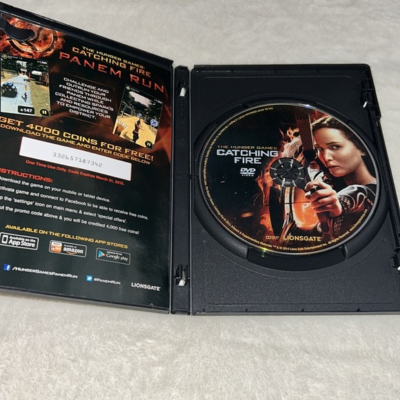 ~6/$10 MOVIES VHS/DVDS~ The Hunger Games Catching Fire DVD 2013 - Picture 2 of 4